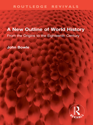 cover image of A New Outline of World History